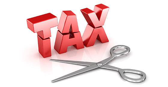 The Word Tax And A Pair Of Scissors