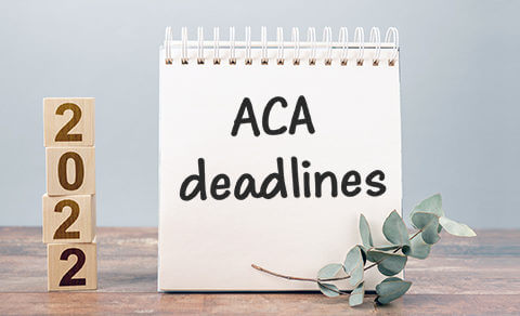 Notebook With The Words "aca Deadlines" Written On It