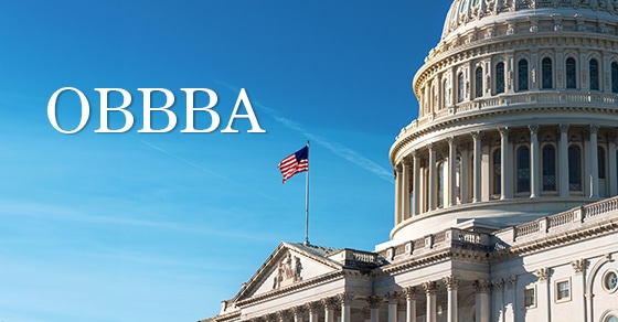 Capitol, building, American, flag, blue, sky, OBBBA, legislation, government, policy.