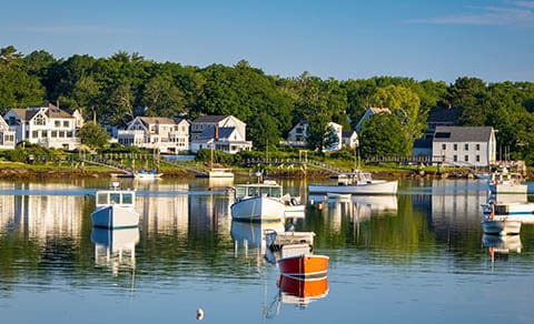 Maine,down,east,cape,porpoise,harbor